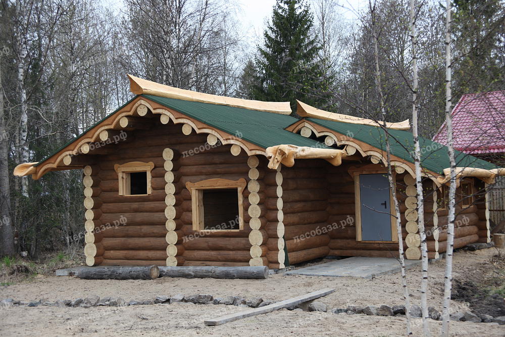 Консервация деревянного дома из бревна на зиму